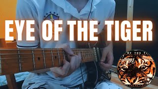 Eye Of The Tiger  Survivor 🐯 Rocky III Theme Song  Guitar Cover By Nikolas Davis [upl. by Richie253]