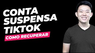 Conta do TikTok Supensa como recuperar [upl. by Kellyann]