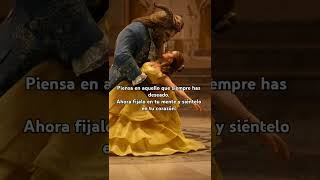 🌹La bella y la bestia movie frases disney beast bella music short [upl. by Novaat]