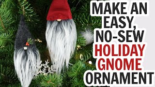 Christmas Gnome Ornament  DIY Swedish Gnomes  Gnomes DIY  How to Make Gnome Ornaments  Gnome [upl. by Engud]