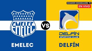 EMELEC VS DELFÍN EN VIVO LIGA PRO 2024  FORMATO RADIO  FECHA 4 [upl. by Brenk]