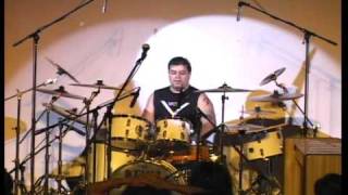 Drum Solo Gongzilla The News Amazing Drum Solo [upl. by Haslam]