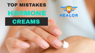 Top Mistakes to Avoid When Applying Hormone Creams [upl. by Odinevneib]