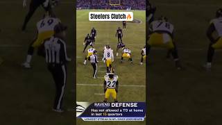 Steelers CLUTCH drive vs the Ravens🔥 steelers [upl. by Thorndike]