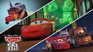 Lightning McQueen and Mater Explore the Cars of the Wild  Full Episodes  Pixar Cars [upl. by Nodearb]