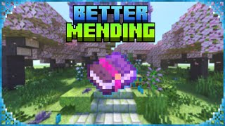 Better Mending  Minecraft Bedrock Addon [upl. by Eimirej]