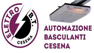 Automazione Basculanti a Cesena ELETTRO BT Motore FAAC D1000 [upl. by Livy]