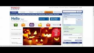 How to find your previous orders on the Tesco website [upl. by Blatt327]