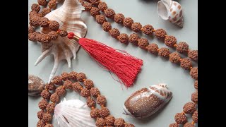 Panchmukhi Rudraksha Mala Crafted at Rudraksham [upl. by Odradlig]