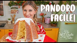 PANDORO RICETTA FACILE e in poco tempo Ho Voglia di Dolce [upl. by Odlawso276]