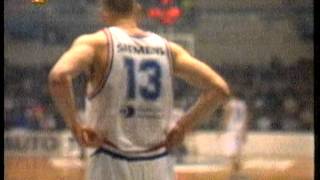 Polufinale kupa K Ćosića 1998  Cibona  Zagreb cijele Jazine navijaju za Zagreb [upl. by Finstad686]