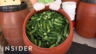 We Tried Pickled Everything At One Of New York Citys Last Remaining Pickle Shops [upl. by Ybrad929]