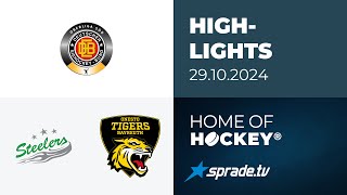 29102024  Highlights  Bietigheim Steelers vs onesto Tigers Bayreuth [upl. by Culberson]