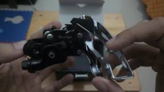 Unboxing  Front Derailleur Deore XT FDM780A DYNASYS [upl. by Currier767]