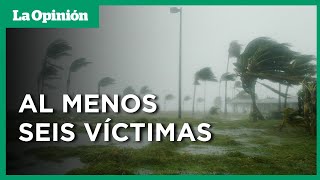 Huracán Oscar deja seis fallecidos y un apagón nacional en Cuba  La Opinión [upl. by Rebekah845]