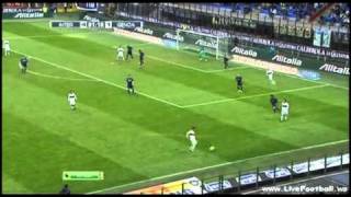 NAGATOMO  Inter vs Genoa 長友佑都 ジェノア戦 後半途中出場 初ゴール 201136 [upl. by Oramug]