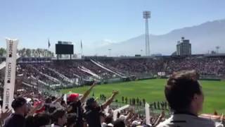 Presentación Universidad de Chile en el Estadio Monumental 2016 [upl. by Eivets]