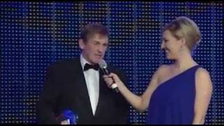 Kenny Dalglish Lifetime achievement award [upl. by Ribble]