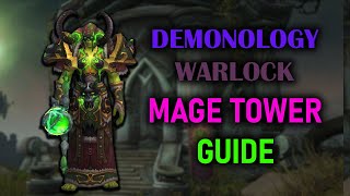 Demonology Warlock  Mage Tower  Guide  Voice  Dragonflight Season 3 1027 [upl. by Blaise476]