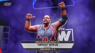 Keith Lee Entrance Signature amp Finishers  AEW Fight Forever [upl. by Mersey]