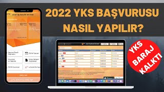 YKS BAŞVURUSU NASIL YAPILIR [upl. by Lenehc]