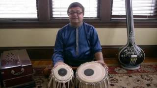 50 Lessons for Tabla Lesson 1 Kayda 1 [upl. by Einahpetse]