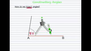 How to Construct 30 45 60 90 and 120 degrees [upl. by Uri]