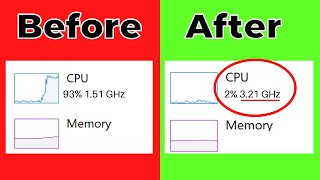 How To Boost Processor or CPU SPEED in Windows 1011  Make Computer 200 Faster  Boost FPS [upl. by Hibbs]