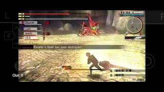 Multiplayer online God Eater 2 PPSSPP [upl. by Eiwoh803]