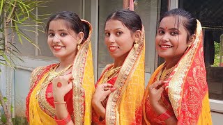 Jhijhiyan Folk Dance  Ek Bhagavat Ek Gita  Dance Cover  jhijhiyadance dance trending viral [upl. by Teerpnam]