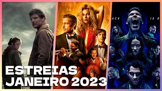 ESTREIAS DE JANEIRO 2023 Filmes e séries que chegam neste mês [upl. by Eisoj]