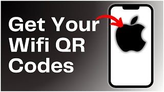 How To Get Your Wifi QR Codes On iPhone iOS 18 2024 [upl. by Chappie836]