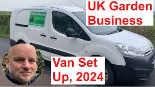 Gardening Van Set Up Keeping it Simple [upl. by Iot]