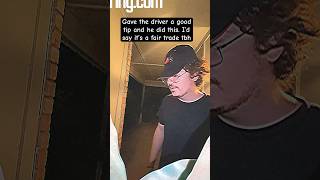 Chilis driver was appreciative after receiving big tip doorbell camera [upl. by Donald293]