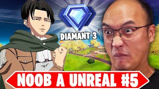 ENFIN DIAMANT 3 SUR FORTNITE CHAPITRE 2 Noob À Unreal 5 [upl. by Linneman]