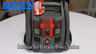 Schumacher SJ1289 Portable Power Station Review  Watch before ordering [upl. by Chladek]