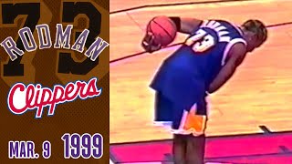 Dennis Rodman Best Lakers Game  20 Rebounds [upl. by Jacynth]