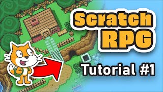 RPG Tutorial  Craft your dream Scratch Game  1 The Player ⛹️ [upl. by Onilatac247]