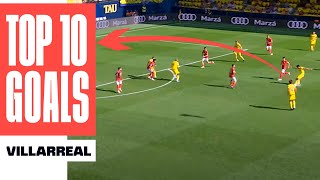 ¡Los 10 MEJORES GOLES del VILLARREAL CF en LALIGA EA SPORTS 202324 [upl. by Lenee]