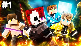 A Minecraft Demon Slayer SMP  Demon Slayer Island Akuma 1 [upl. by Otineb]