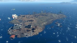 Fallout 4  Claim the Spectacle Island [upl. by Shirk]