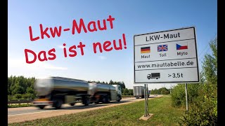 Toll Collect  LkwMaut ab 35 to Gesamtgewicht  Handwerkerausnahme  Neuregelung ab 1 Juli 2024 [upl. by Aralc]