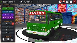 AARCHA  KL 05 S 7281  16ൽചിറ  കോട്ടയം  മെഡിക്കൽകോളേജ്  bussid [upl. by Tesler]