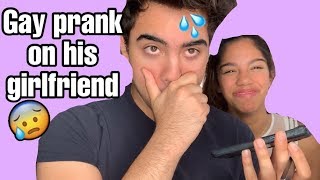 Gay prank on bothers Girlfriend Camila Tunoni [upl. by Sethi]