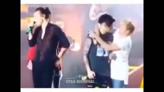 Zayn Malik Kissing Niall Horans Neck  Cute Ziall Moment [upl. by Shaefer432]