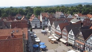 Spaziergang durch die Stadt Rinteln im Weserbergland [upl. by Atnauq88]