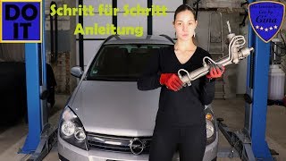 LENKUNG WECHSELN  TAUSCHEN OPEL ASTRA G  H 🔹 DIY TUTORIAL 🔹 SCHRITT FÜR SCHRITT ANLEITUNG [upl. by Okihcim34]