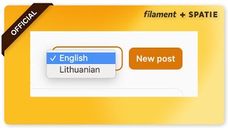 Filament MultiLanguage Models with Spatie Translatable Plugin [upl. by Beberg]