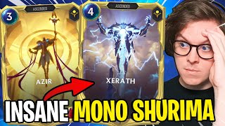 THE GREATEST MONO SHURIMA DECK IN THE WORLD  Legends of Runeterra [upl. by Lisa]