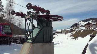 Risalita integrale skilift Leitner quotCadepuntquot  Selva di Val Gardena BZ  Téléski  lyžařský vlek [upl. by Zolly180]